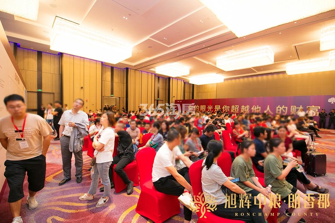 旭辉中粮朗香郡6.7开盘实景