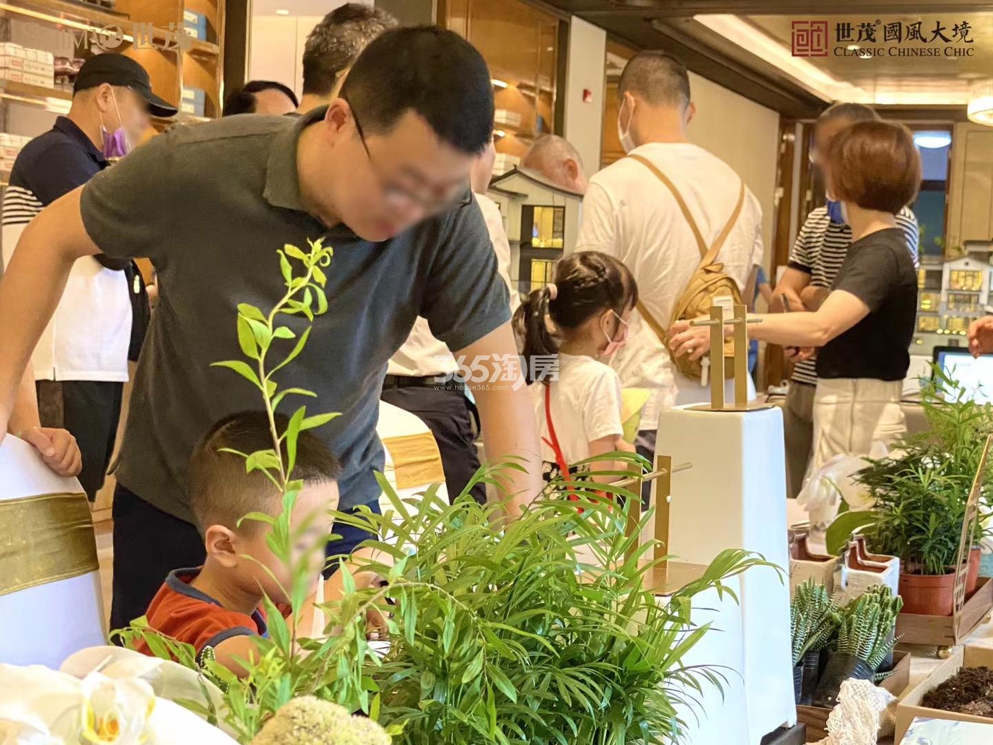 2020年8月8日同人山庄开盘现场