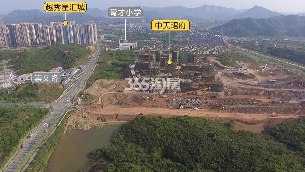 中天珺府航拍图（2018.4摄）