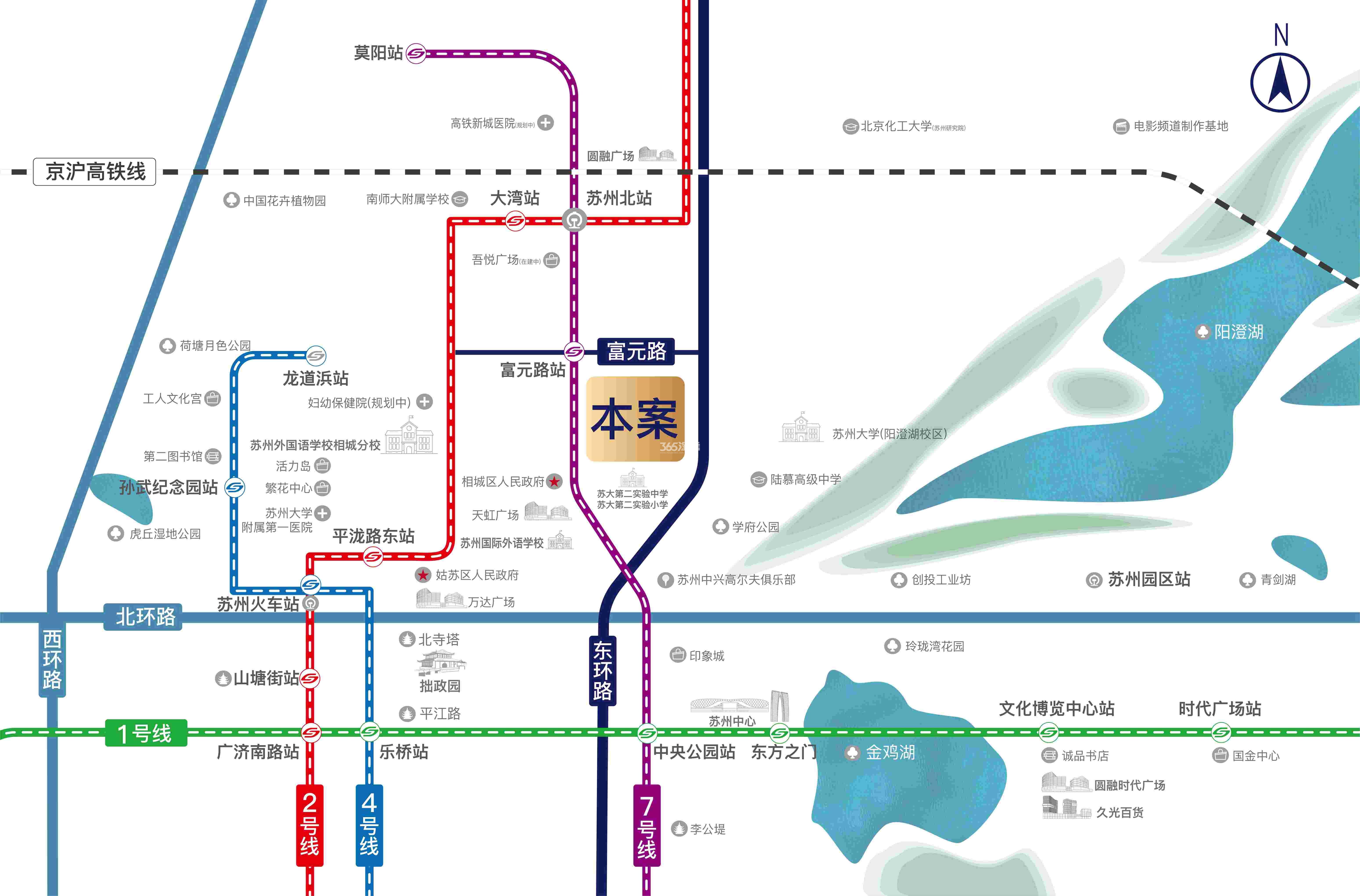 湖西上辰区位图