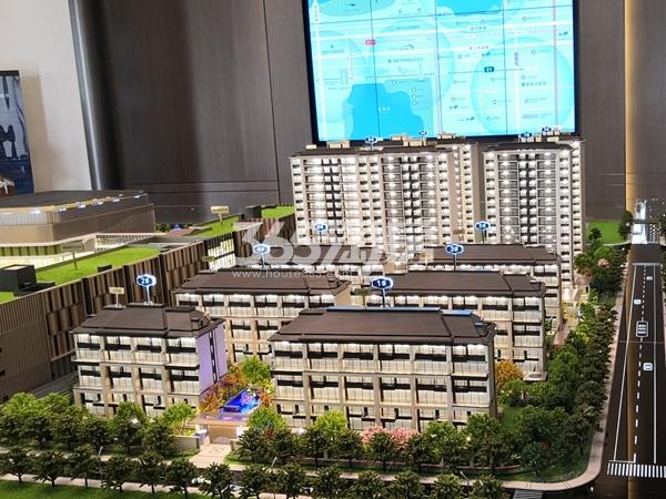 龙湖熙上项目沙盘-住宅部分