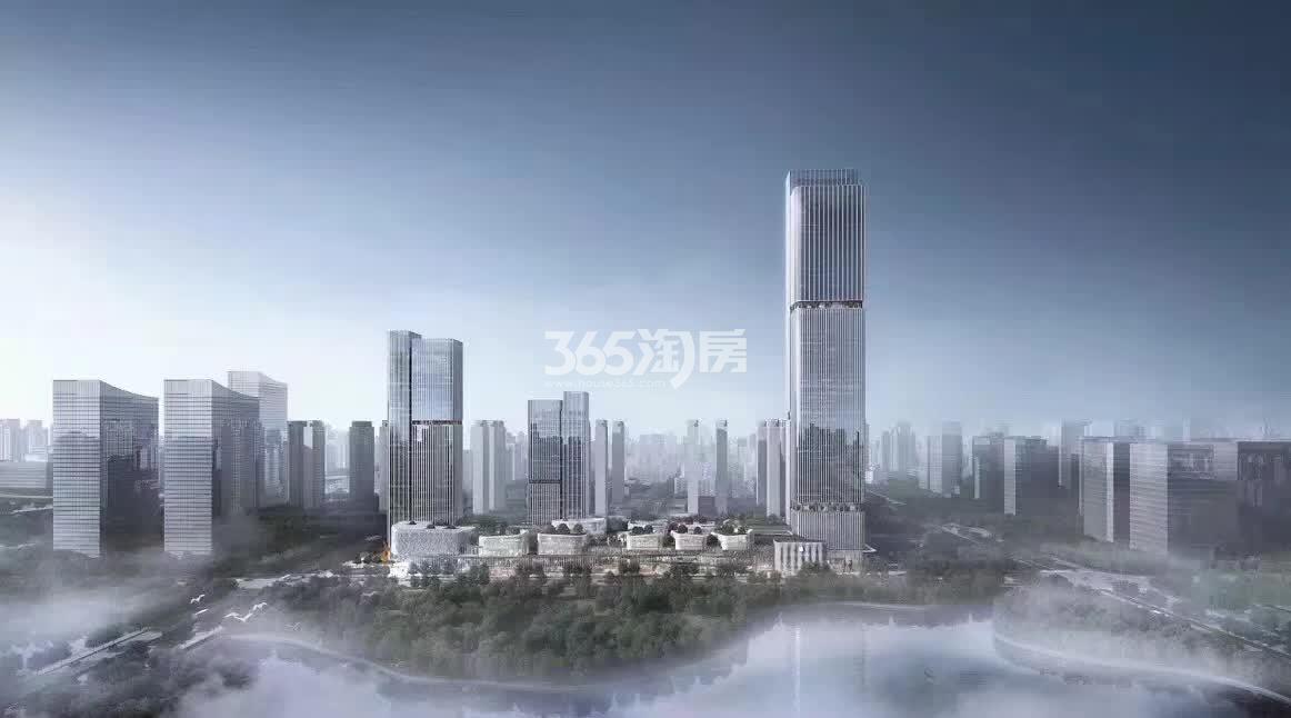 富力中心局部效果图
