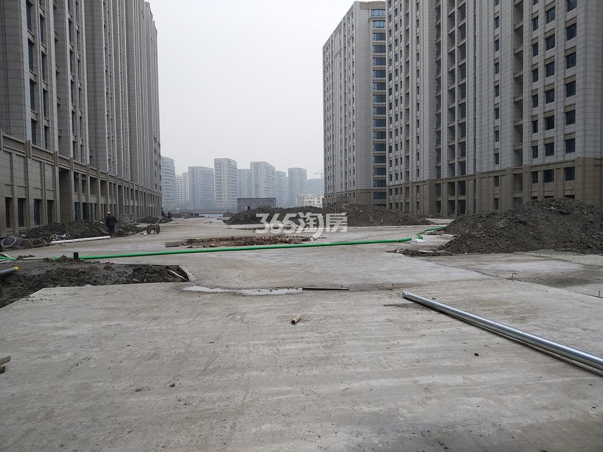 天城府天著工地实景图（2019.01）