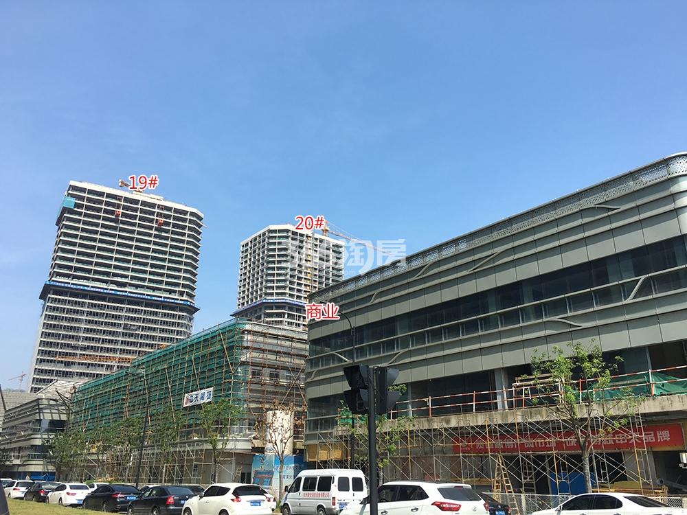 时代天元城项目19、20、商业房源施工进程图（2018.7）
