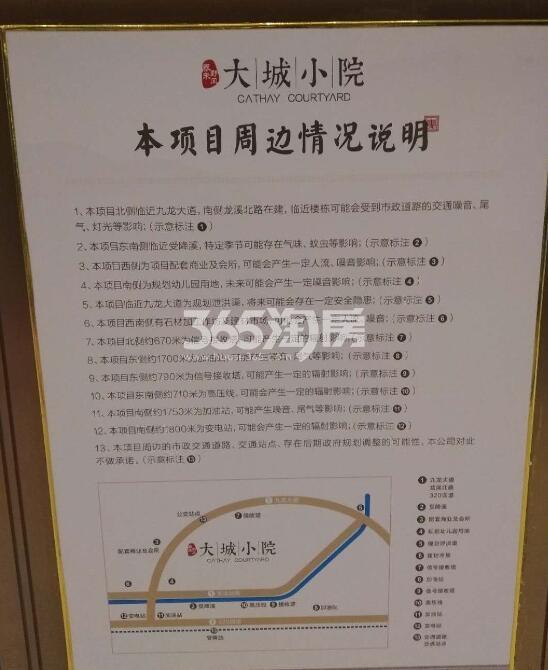 泰禾野风大城小院周边情况说明 2018年12月摄
