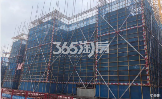 天鹅港华庭23#已建至5层（7.13)