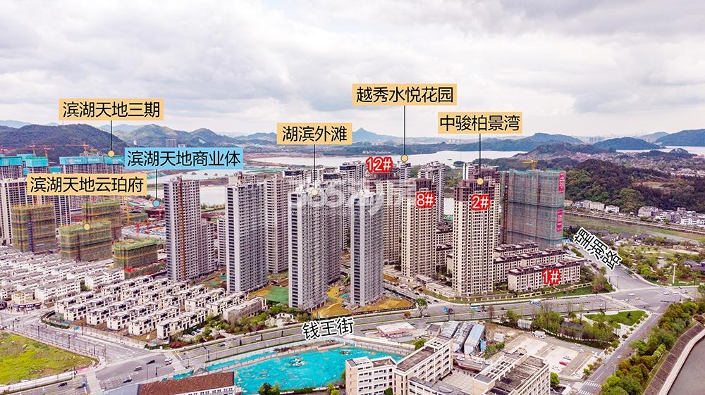湖山壹品苑航拍实景图（2020.04）