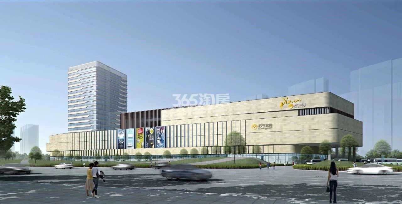 融耀之城商业（苏宁易购广场）街景效果图