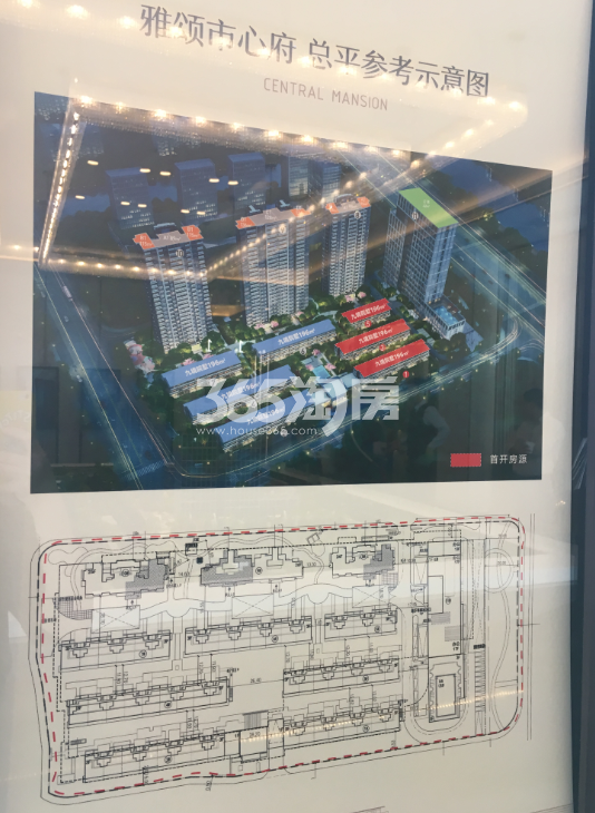 德信市心府总平面图公示
