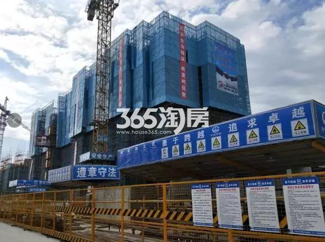 2017年9月旭辉运河悦章1号楼实景