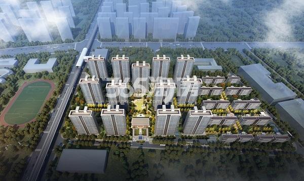 苏州紫珺兰园项目鸟瞰效果图
