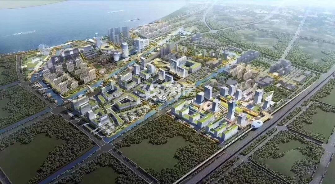 融创云潮府大区域鸟瞰图