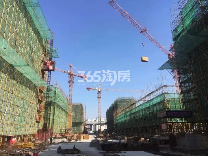 璞丽东方项目整体施工进程图（2017.10）	
