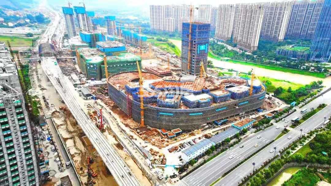 蔚宸悦城工地实景（2019.08）