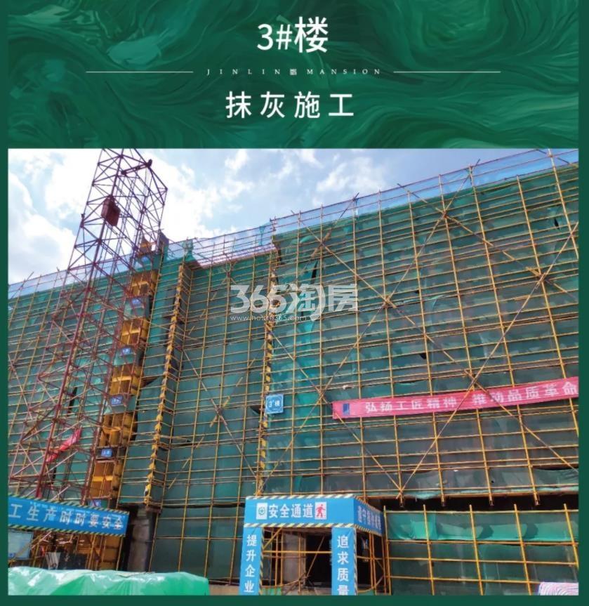 新希望滨江锦粼府3#施工实景图（2019年8月摄）