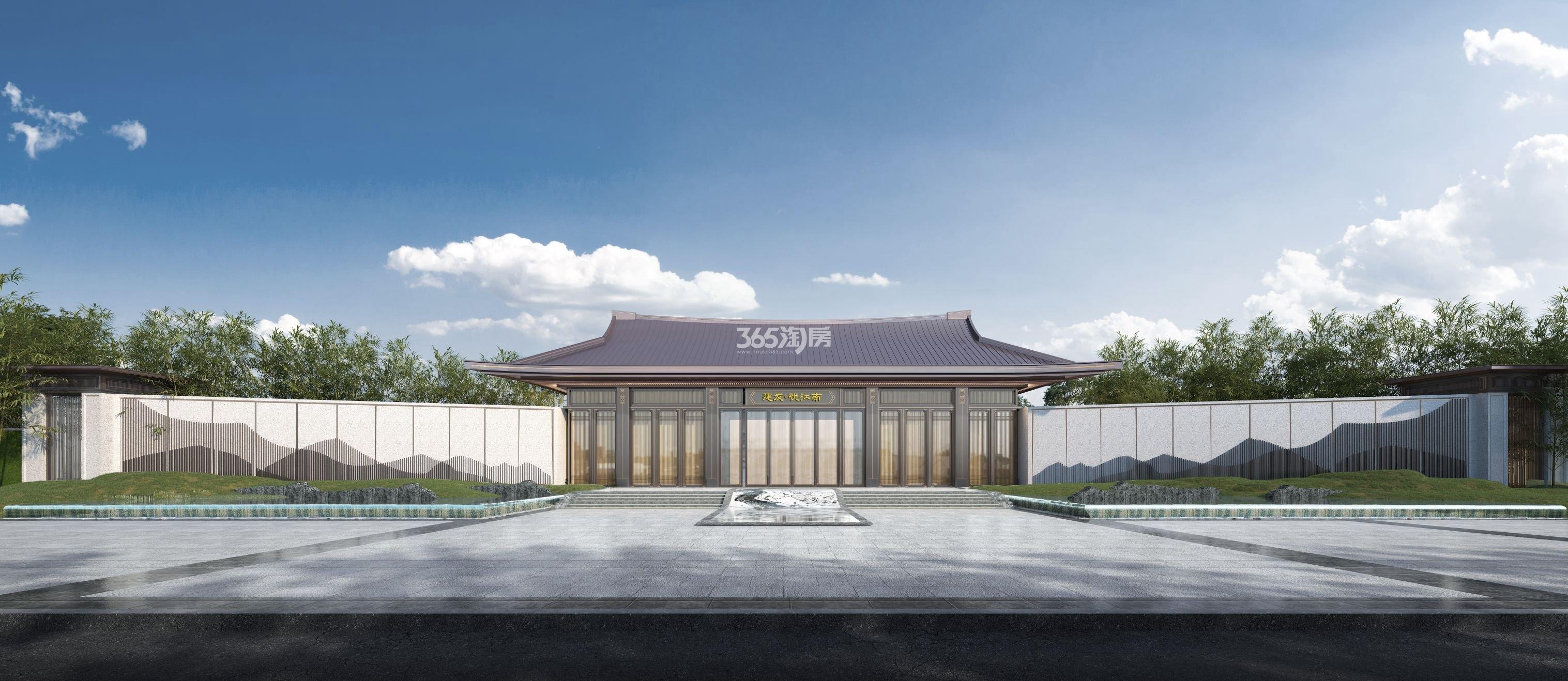 建发悦江南大门效果图