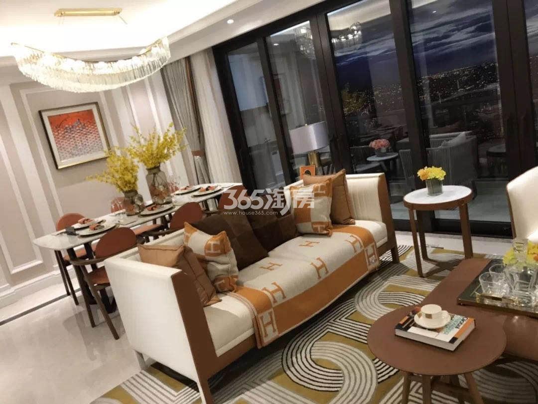 合著花园（科技城金茂府）131㎡客厅户型图