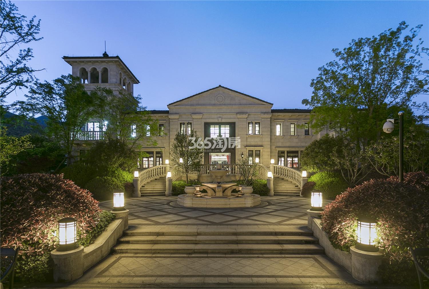 2019年3月雍景山城夜晚实景