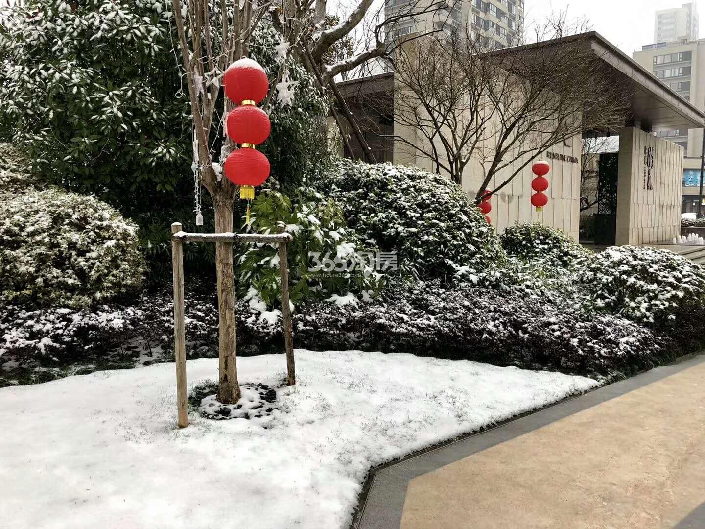 2018年1月融信澜天售楼处实景