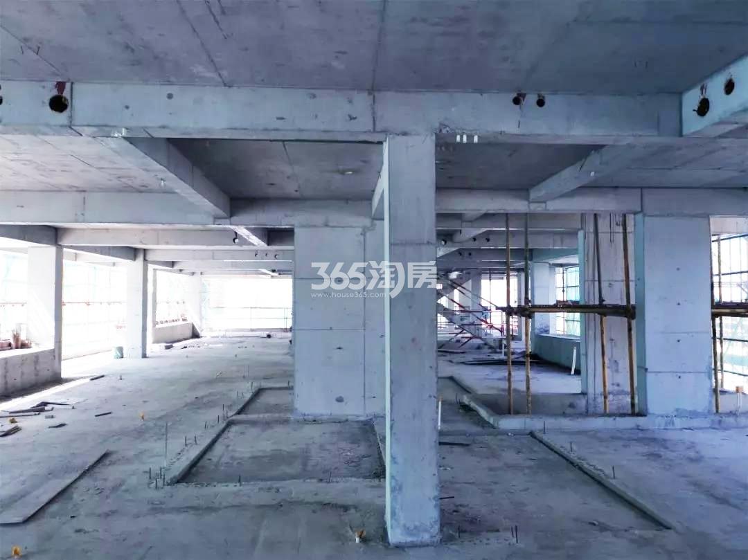 2019年3月烟雨颐和江南府楼栋内部施工实景