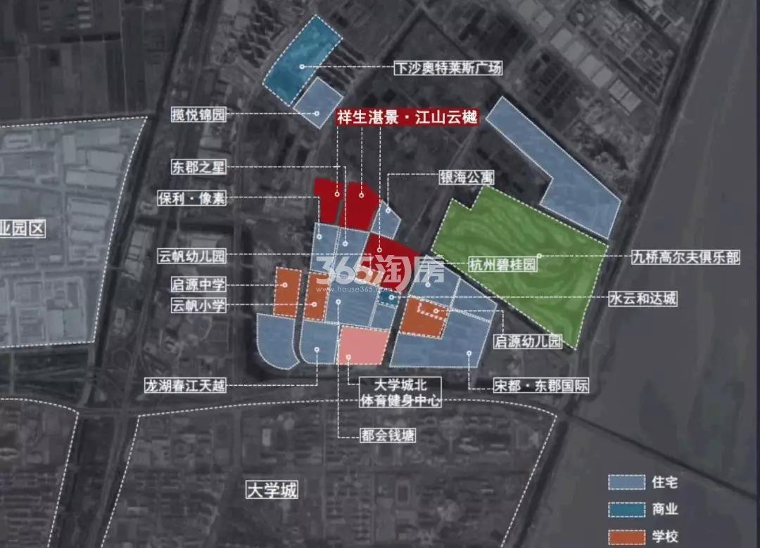 祥生湛景江山云樾周边配套图