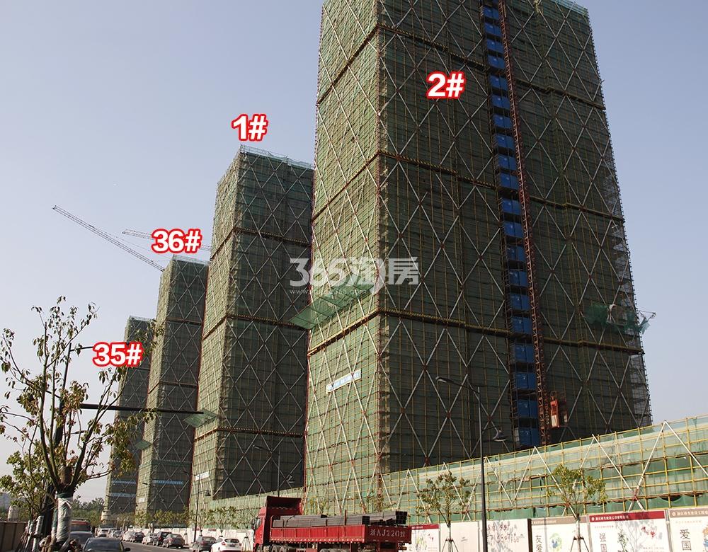 2018年5月上旬祥生群贤府1、2、35、36号楼实景