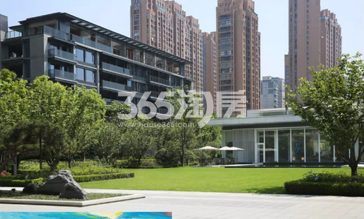绿城九龙仓桂语江南叠墅实景图 2018年8月