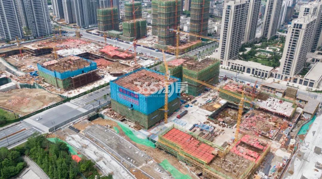湖山壹品苑商业工程实景