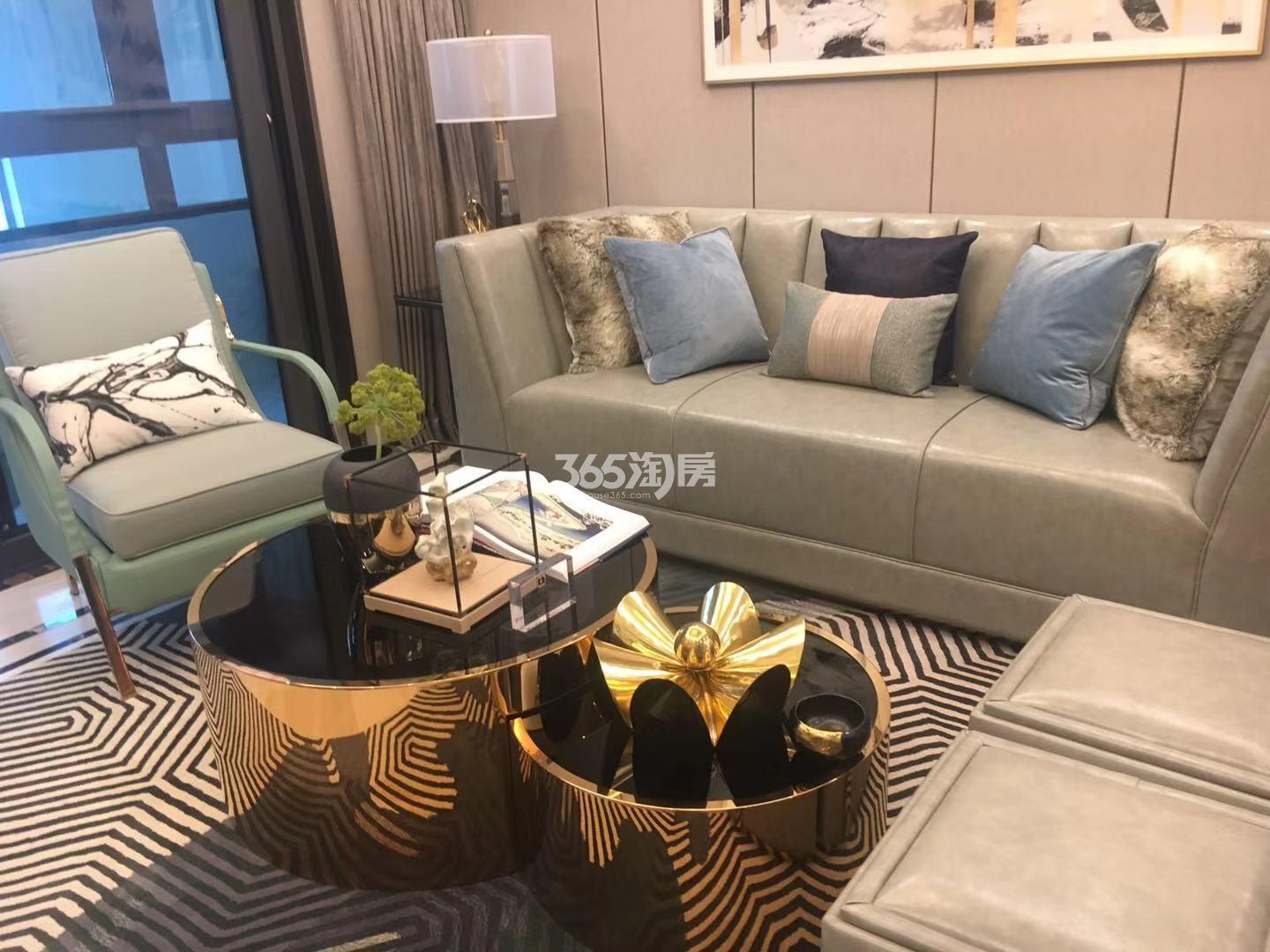 中海云麓公馆118㎡样板间客厅_南京中海云麓公馆_南京新房网_365淘房