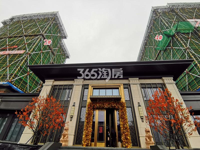 山语凤鸣府项目2、4号楼施工进程（2019.2）