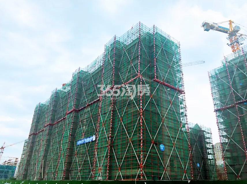 2018年10月融信沐澜10号楼实景