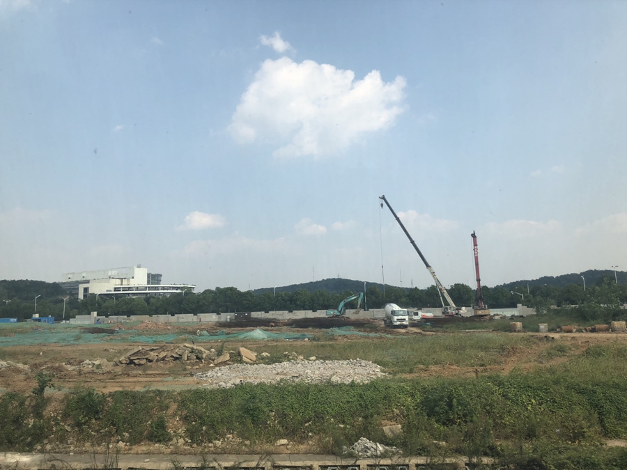 绿地万科云都会施工现场实景图（10.10）_南京绿地云都会_南京新房网_365淘房