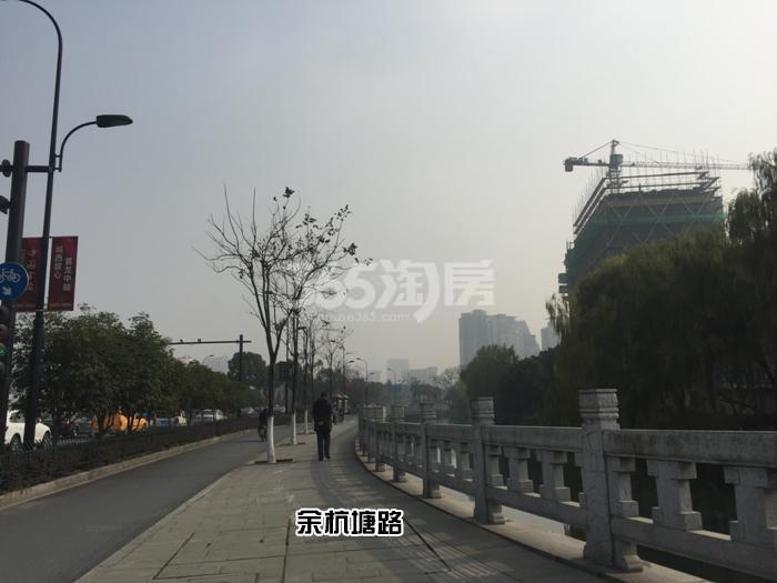 融信杭州公馆项目周边道路交通——余杭塘路