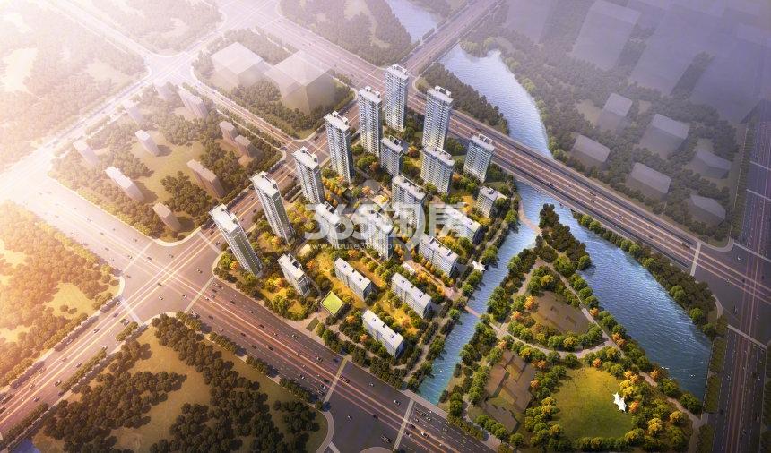 金融街融悦时光鸟瞰图