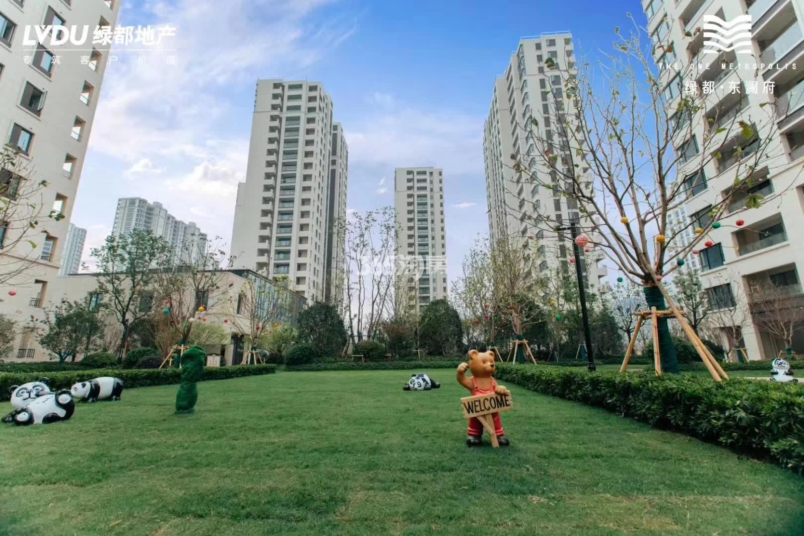 2019.10.27绿都东澜府工地开放日园区实拍