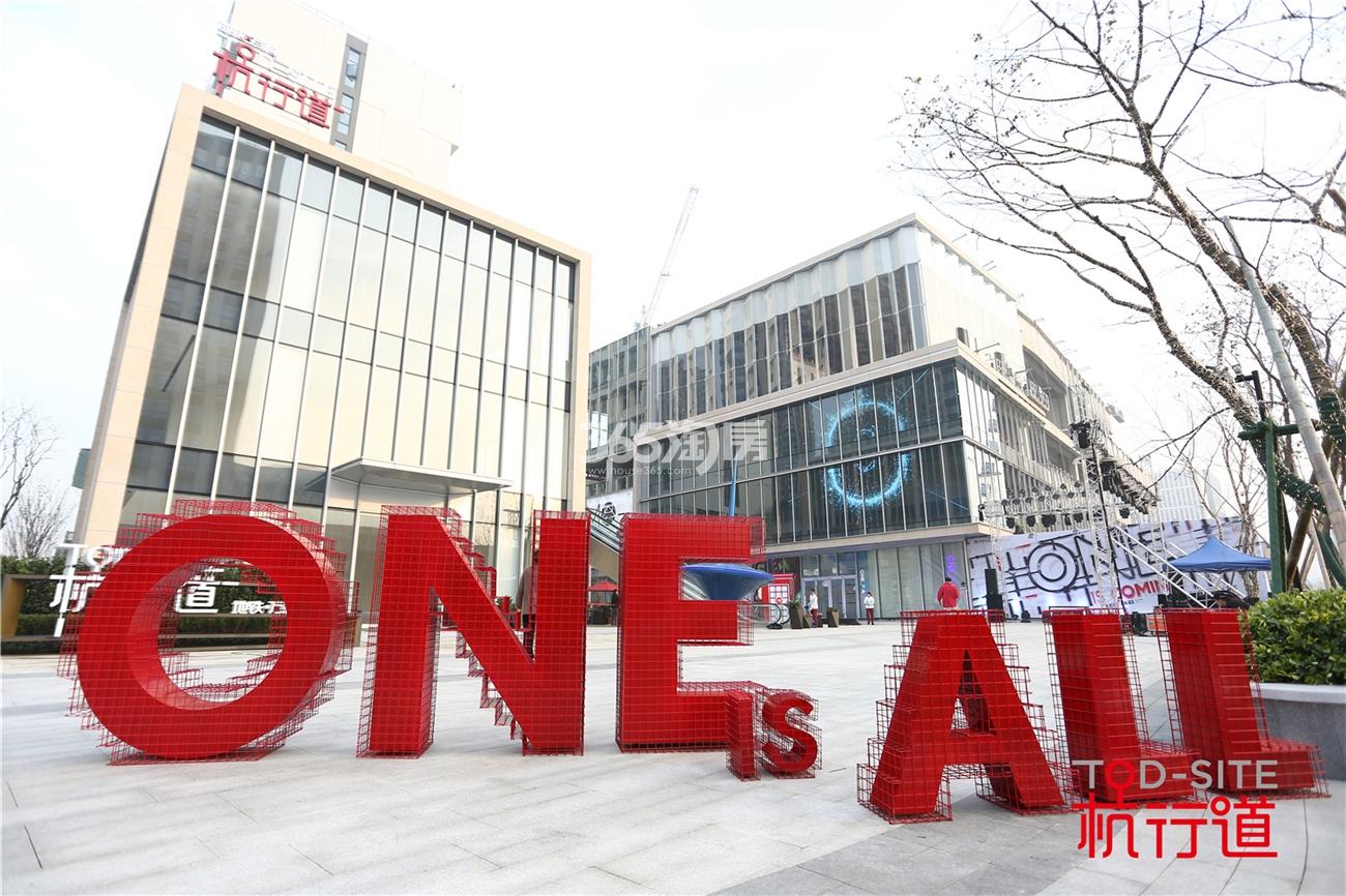 2019年5月杭行金座示范区实景图