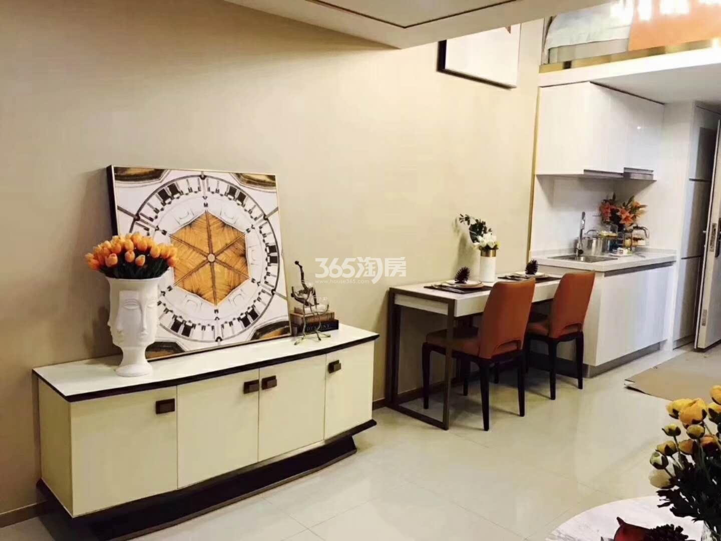 星南站40方酒店式公寓样板房——客厅