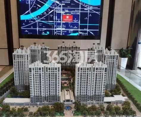 国玺悦龙府售楼处实景图（2019年9月）