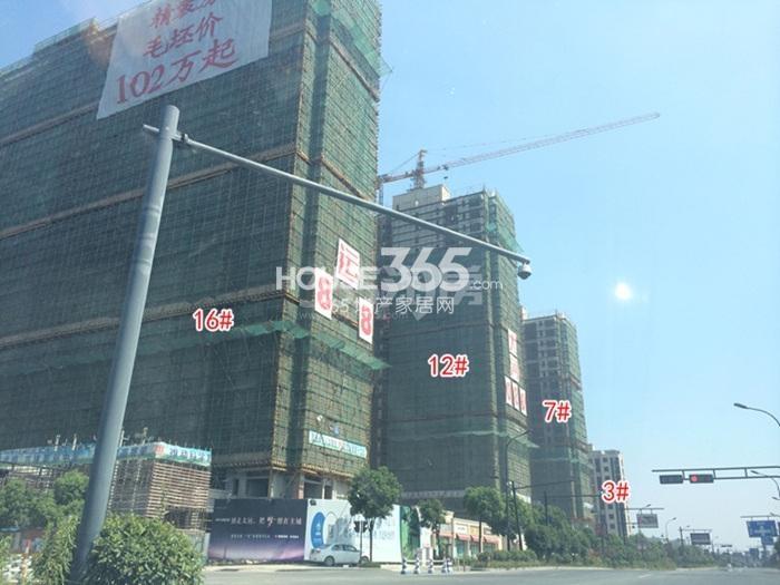 2015年8月大家运河之星项目实景--3、7、12、16号楼