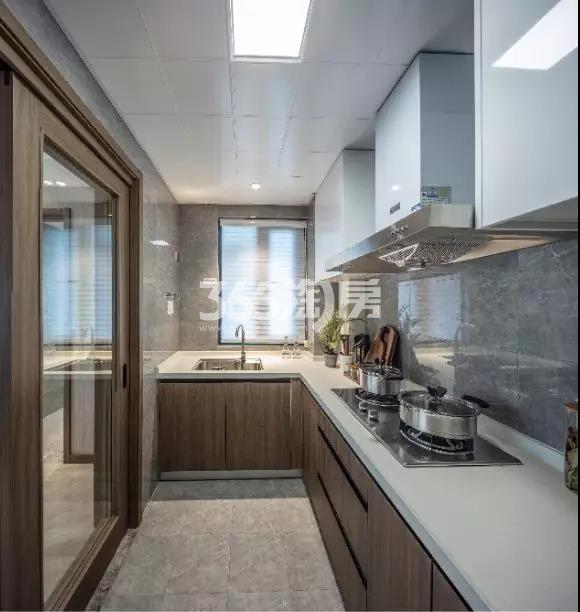 上塘九里123方(C1户型)样板房---厨房
