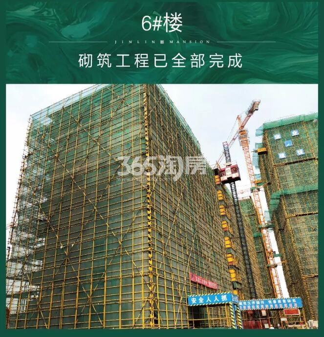 新希望滨江锦粼府6#施工实景图（2019年5月摄）