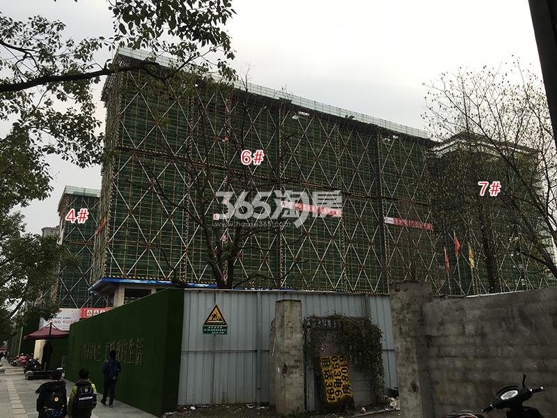 山语凤鸣府4、6、7号楼施工进程（2018.12）