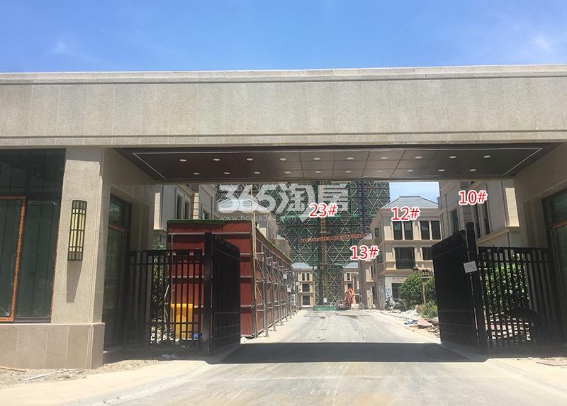 景瑞阳光城法兰公园10、12、13、23号楼施工进程（2018.7）
