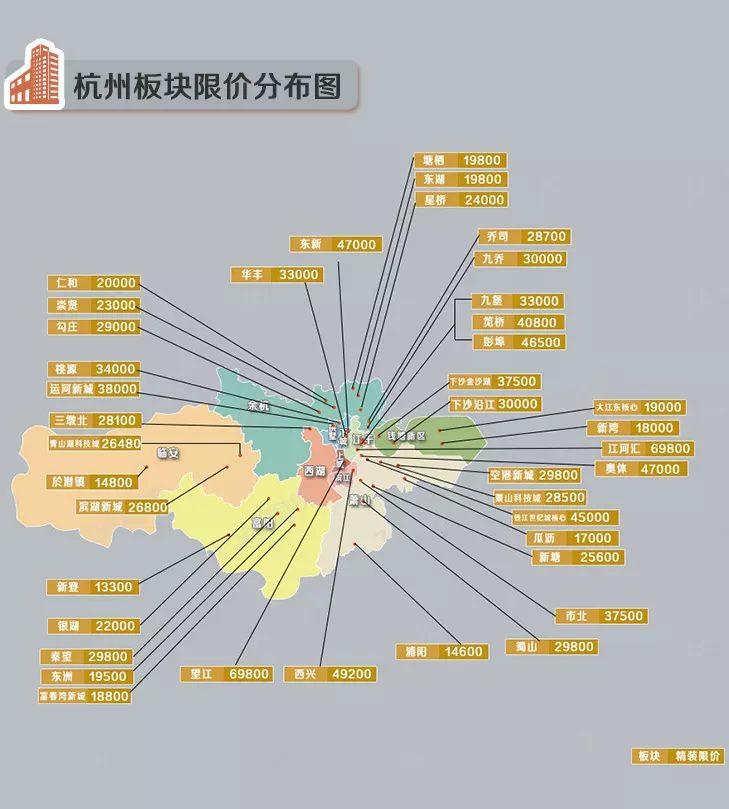 杭州热门板块最新“限价地图”！哪些板块又涨了？-杭州365淘房