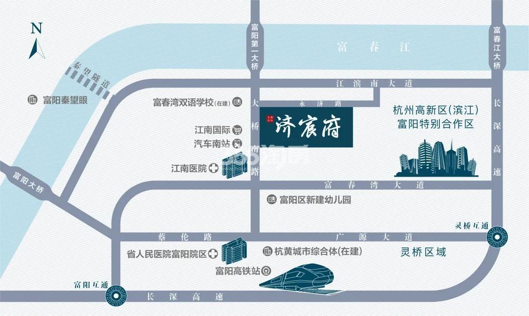 济宸府区位图