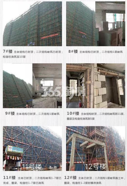 金地玖峯汇工程进展（2019.03）
