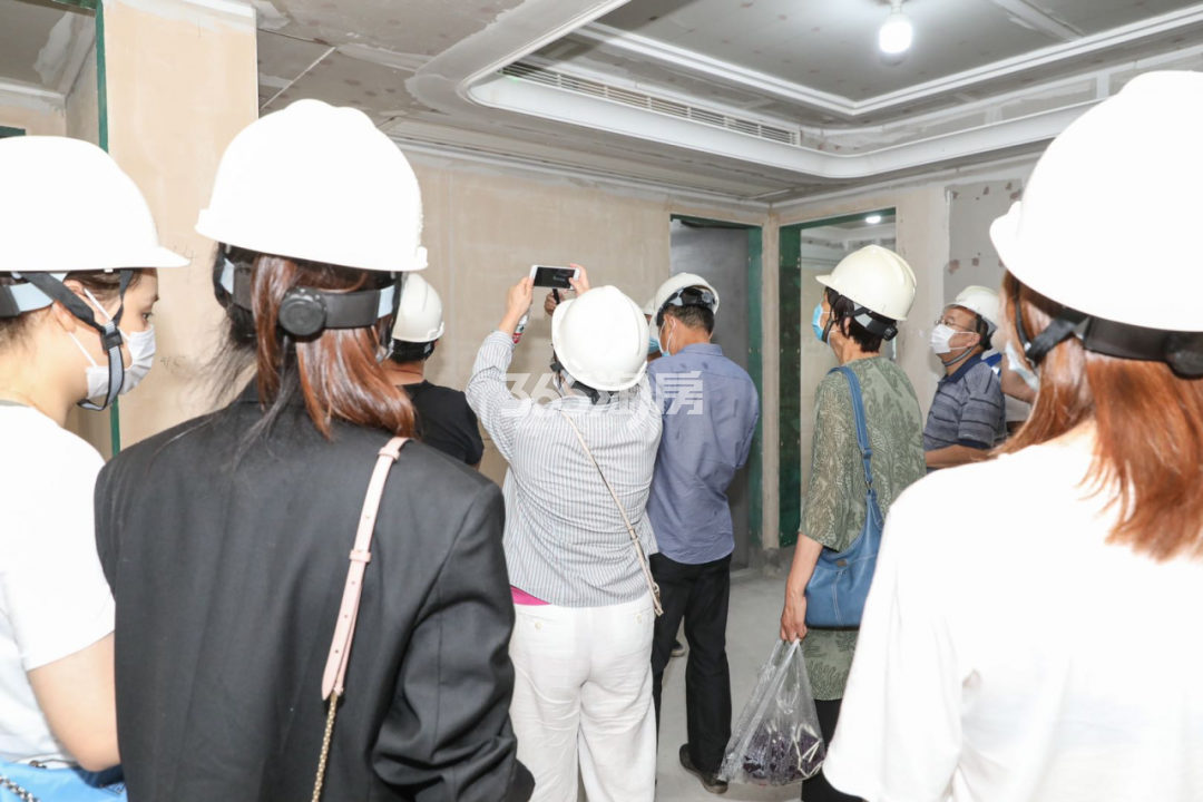 滨江金地御品6月20日工地开放日活动实景