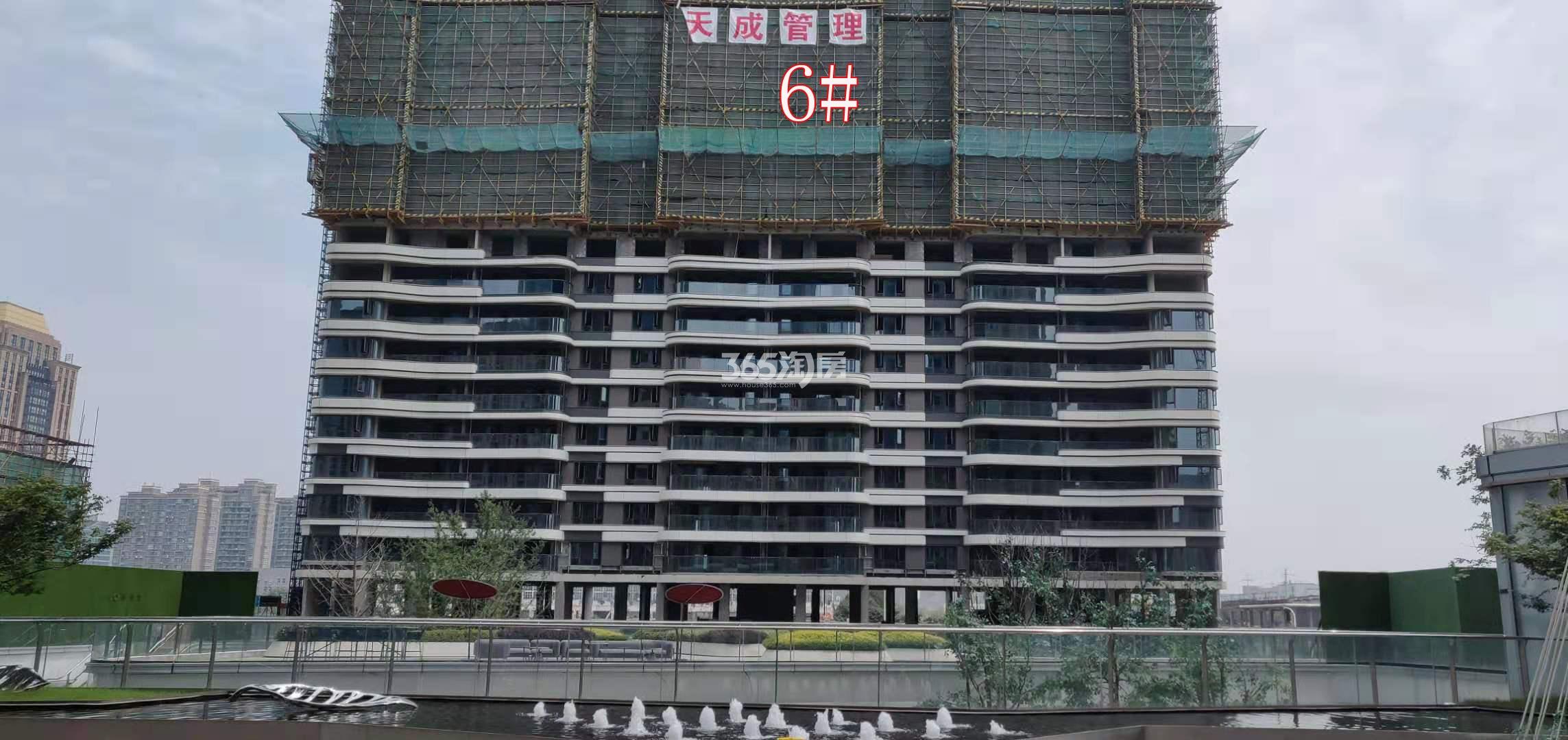 融信杭州世纪6#施工实景图（2019年7月）