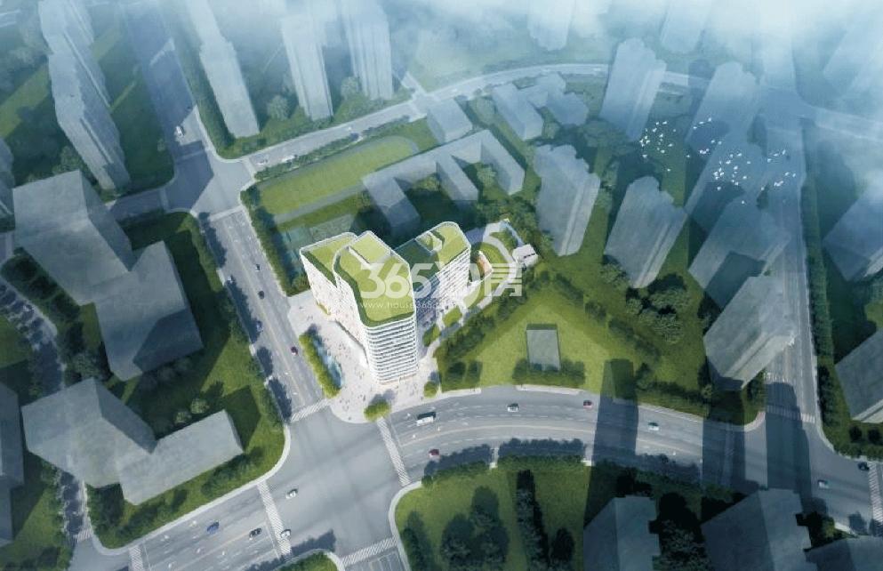 工业企业庆隆商地效果图