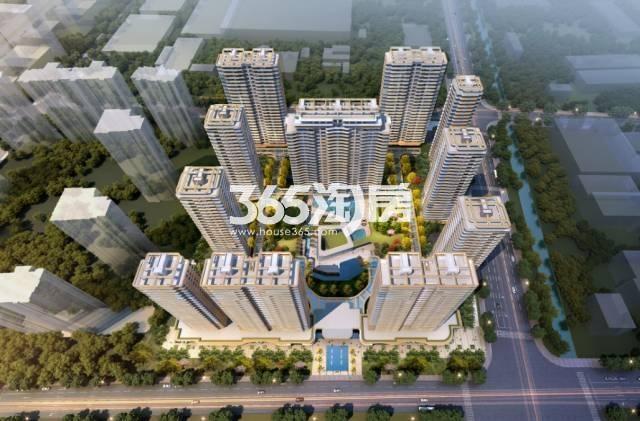 融信北干东地块规划效果图